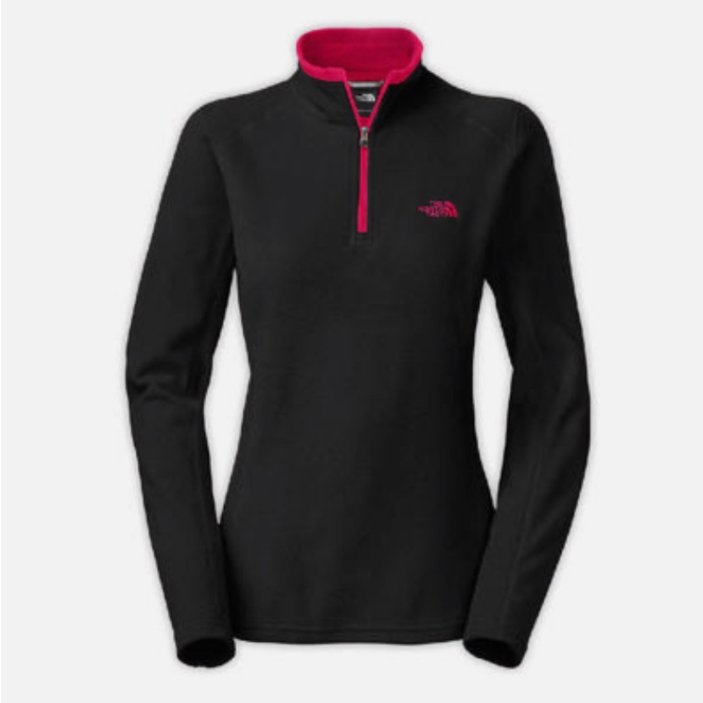 The North Face 1/4 zip fleece.